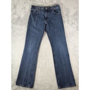 Levis 517 Jeans Mens 33x34 Blue Denim Boot Cut Cowboy Western